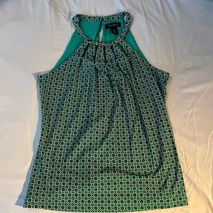 Beautiful emerald green White House Black Market worn three times - like new.